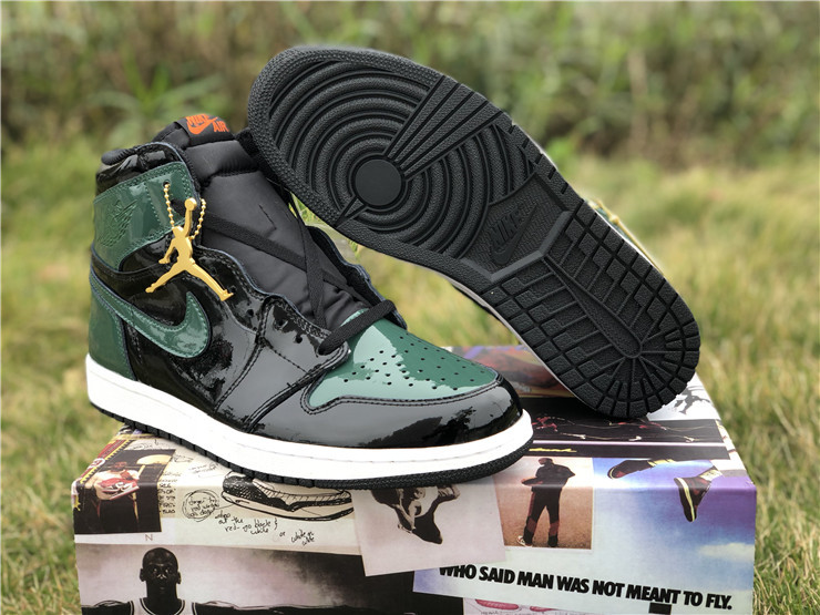 Air Jordan 1 “Green Patent Leather”