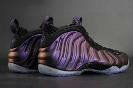 Nike Air Foamposite One Eggplant Black/ varsity purple mens