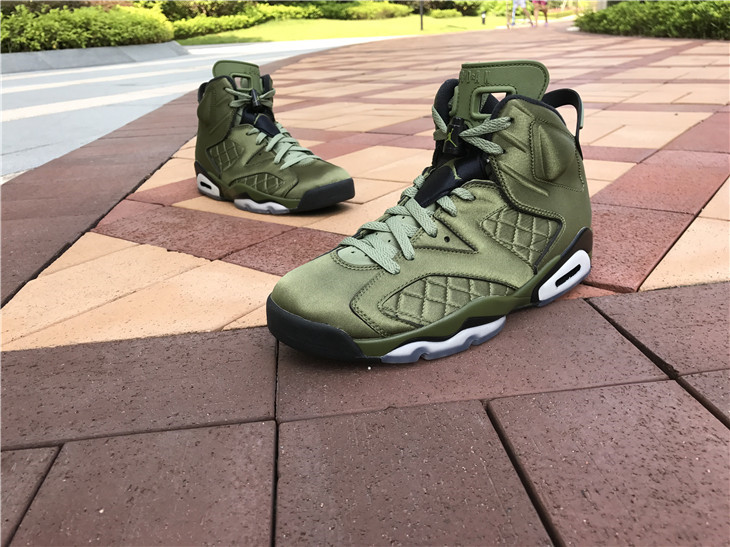 Air Jordan 6 Nylon Green