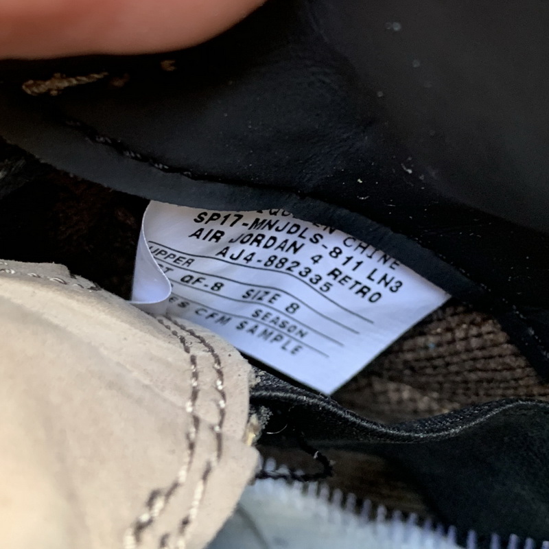 Travis Scott x Air Jordan 4 Grey