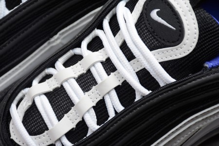 NIKE mens Air Max 97White/Black-Persin Violet