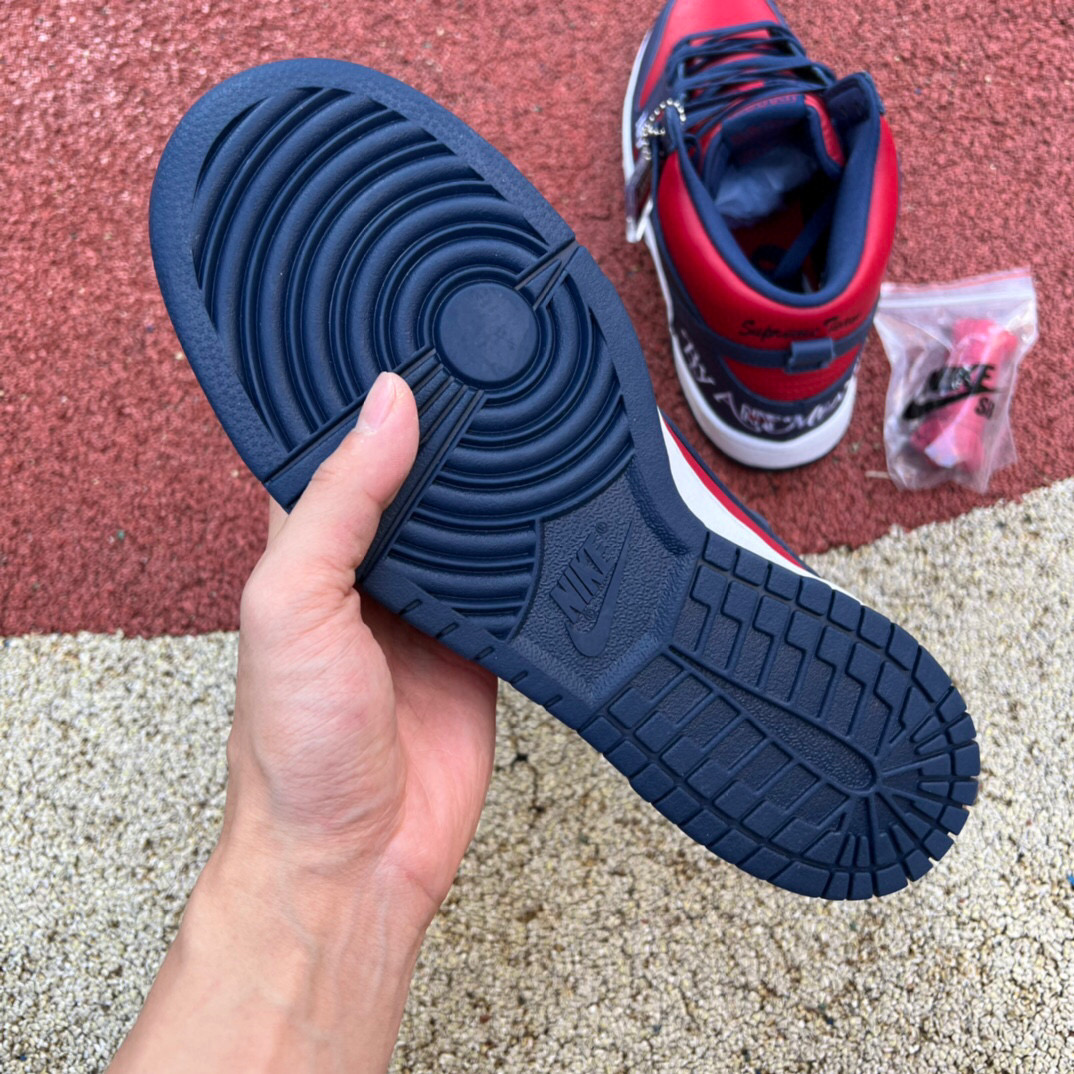 Supreme x Nike SB Dunk High “By Any Means”