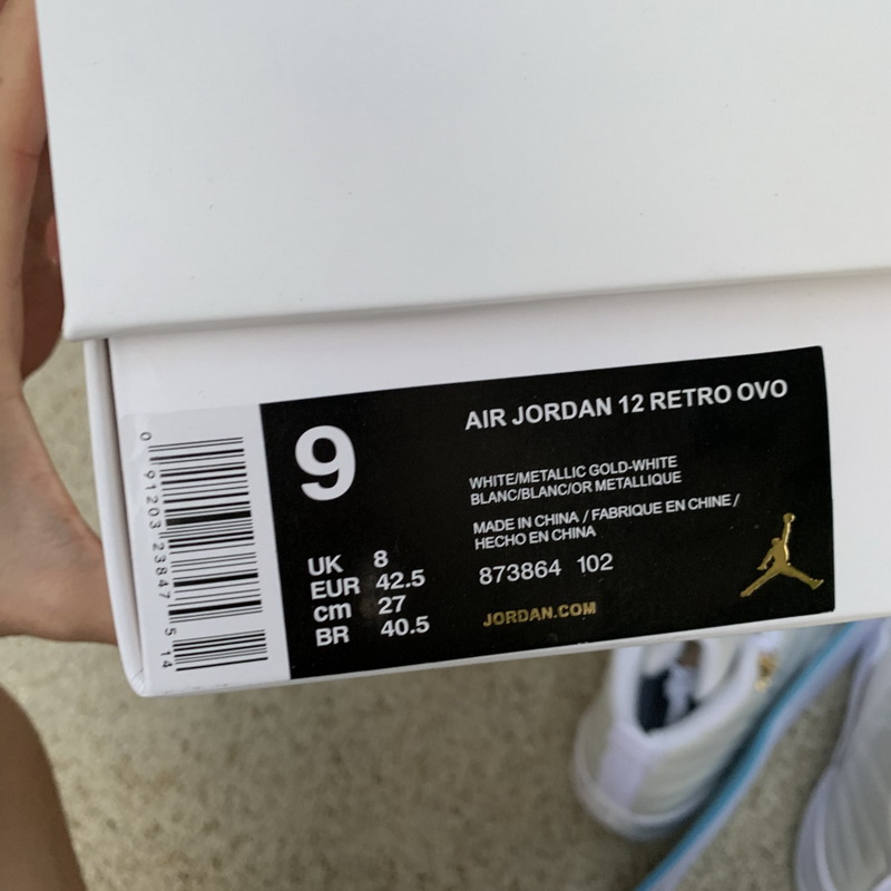 Air Jordan 12 OVO White