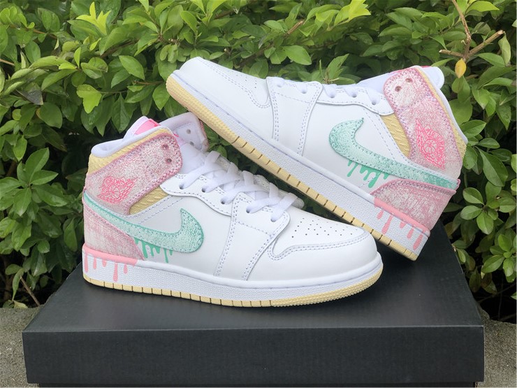 Air Jordan 1 Mid ''Paint Drip''