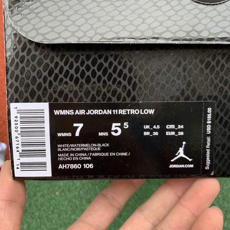 Air Jordan 11 Low “Pink Snakeskin”