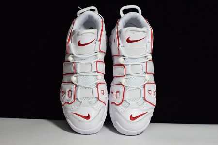 Nike Air More Uptempo 96 White Varsity Red