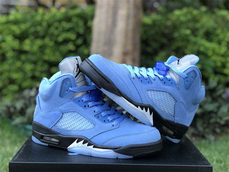 Air Jordan 5 UNC North Carolina Blue