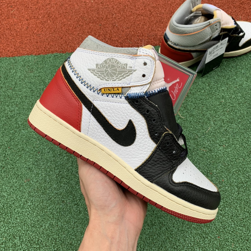 Union x Air Jordan 1 Retro High OG NRG White Red GS