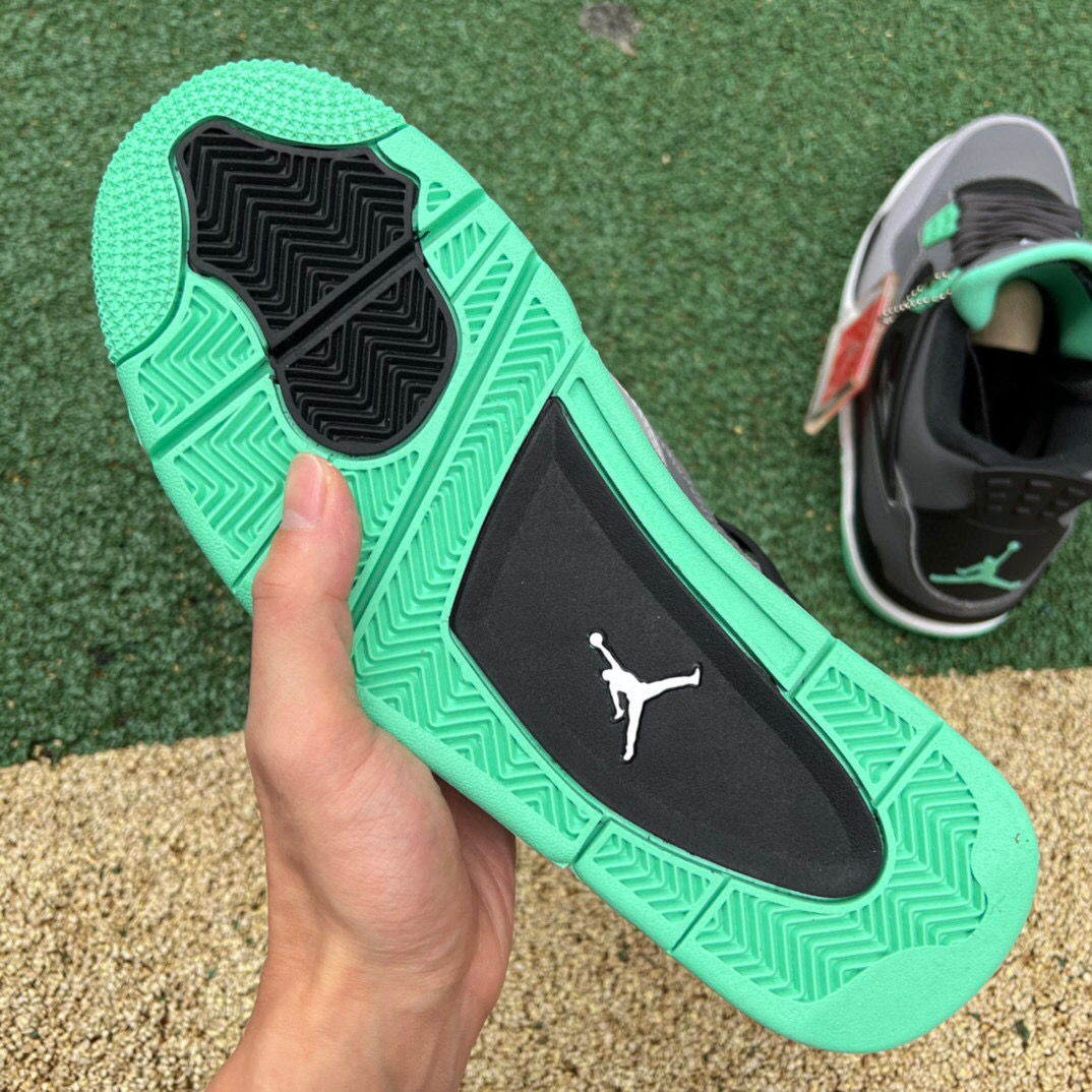 Air Jordan 4 Green Glow