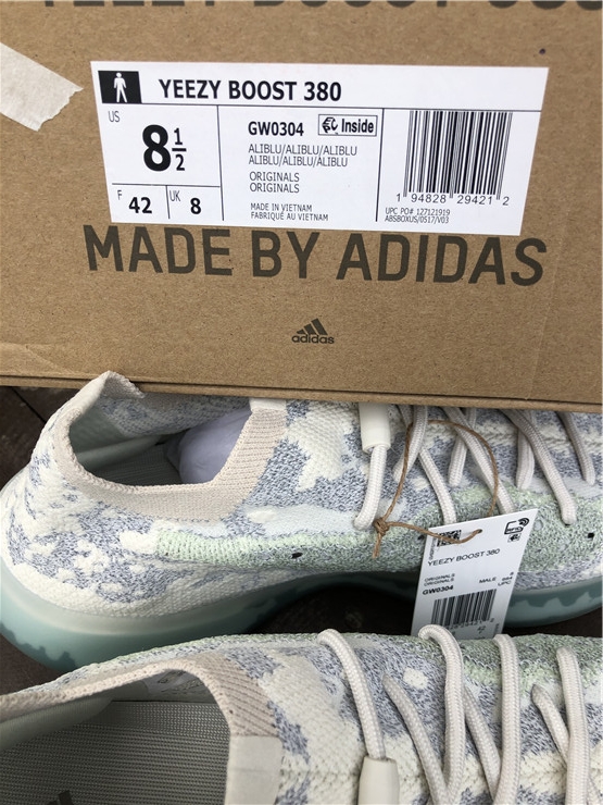 Copy Yeezy Boost 380 Yecoraite Reflective