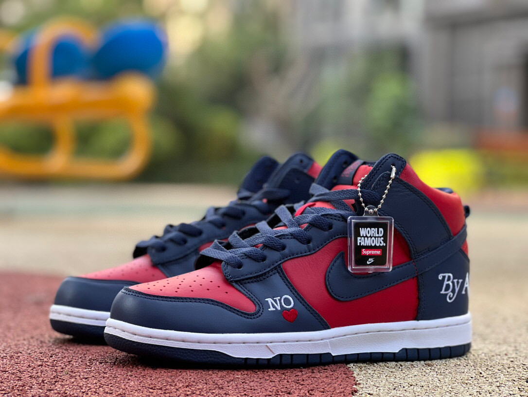 Supreme x Nike SB Dunk High “By Any Means”