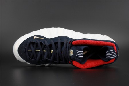 Nike Air Foamposite One Olympic University Red/ white mens