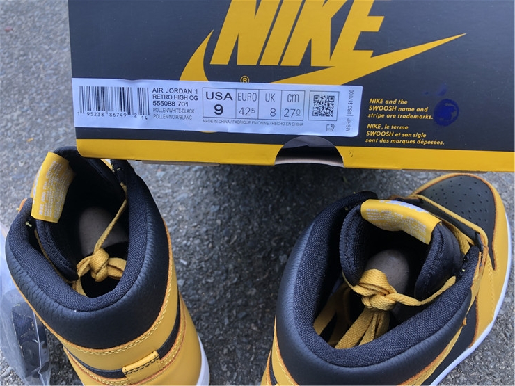 Jordan 1 Retro High Pollen