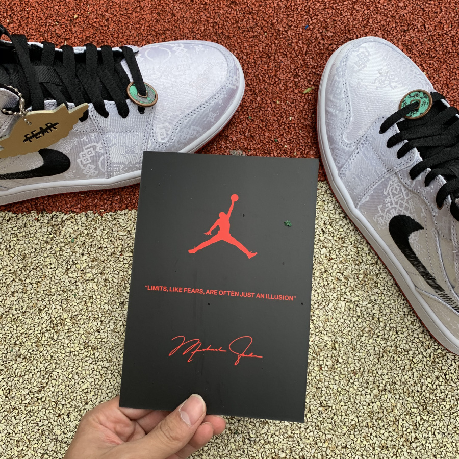 Jordan 1 Mid Fearless Edison Chen CLOT