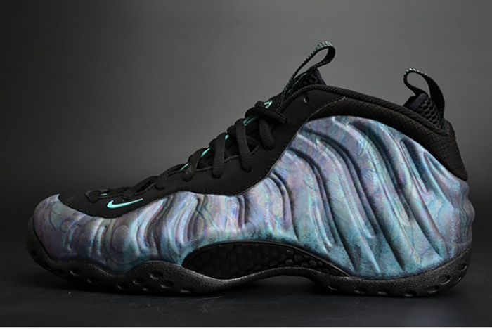 Nike Air Foamposite One PRM Abalone Black/Aurora Green mens