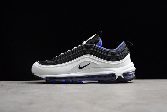 NIKE mens Air Max 97White/Black-Persin Violet