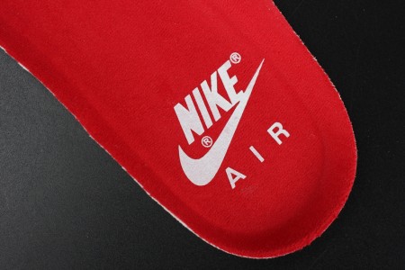 Supreme x Nike Air More Uptempo Varsity Red/White mens