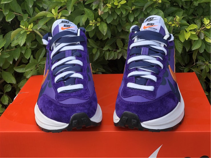 Sacai x Nike VaporWaffle ''Purple Orange''