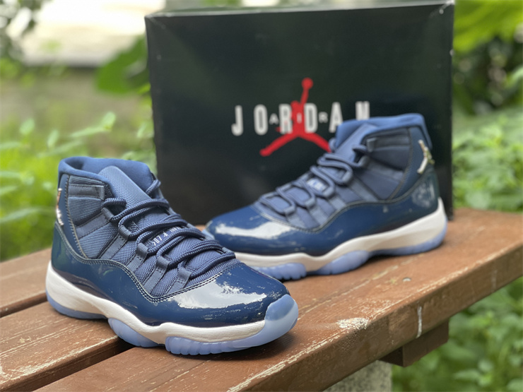Air jordan 11 new arrival Midnight blue