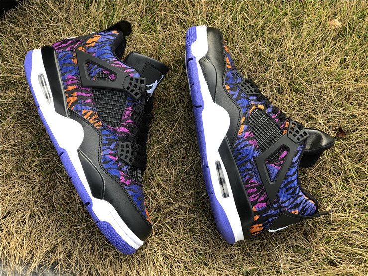 Air Jordan 4 Tiger Pattern Camouflage