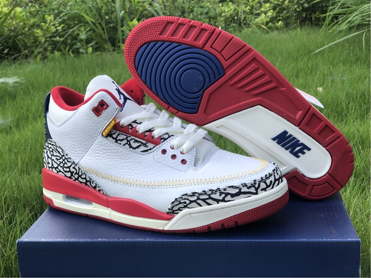 Air Jordan 3 “White Red Blue”