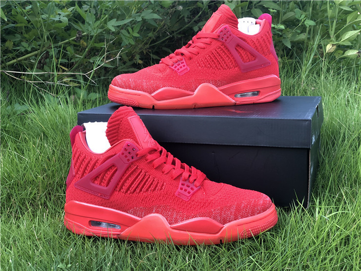 Air Jordan 4 Flyknit Red