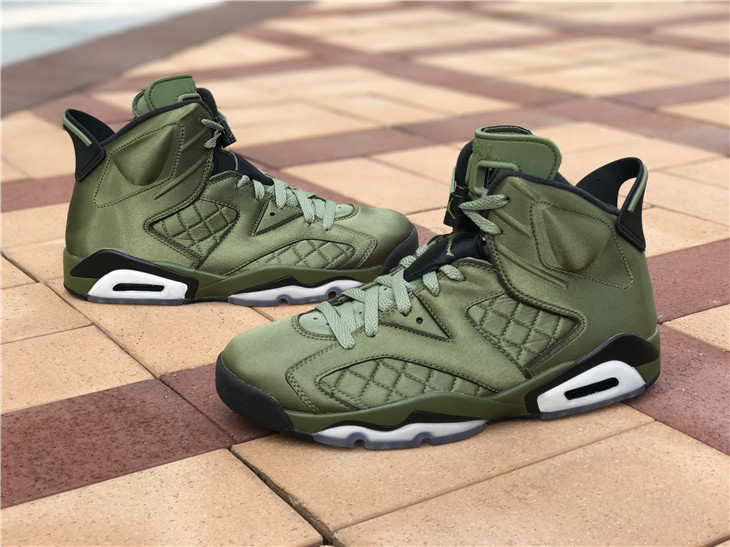 Air Jordan 6 Nylon Green