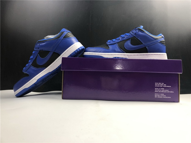 Nike Dunk Low Retro Black Hyper Cobalt (2021)