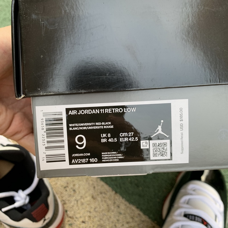 Air Jordan 11 Low “White Bred”