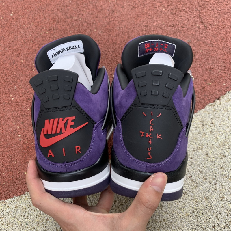 Travis Scott x Air Jordan 4 Purple