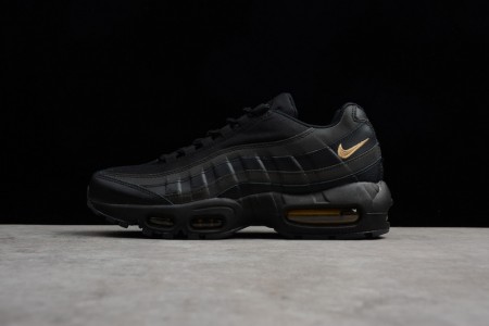 Nike mens Air Max 95 PremiumSE BLACK/GOLD