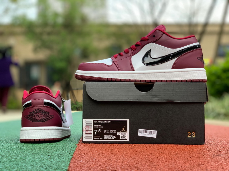 Air Jordan 1 Low Noble Red