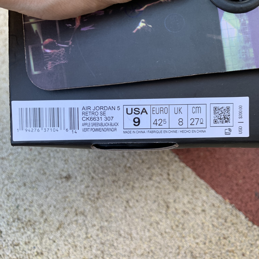 Air Jordan 5 “Oregon” 2020 GS