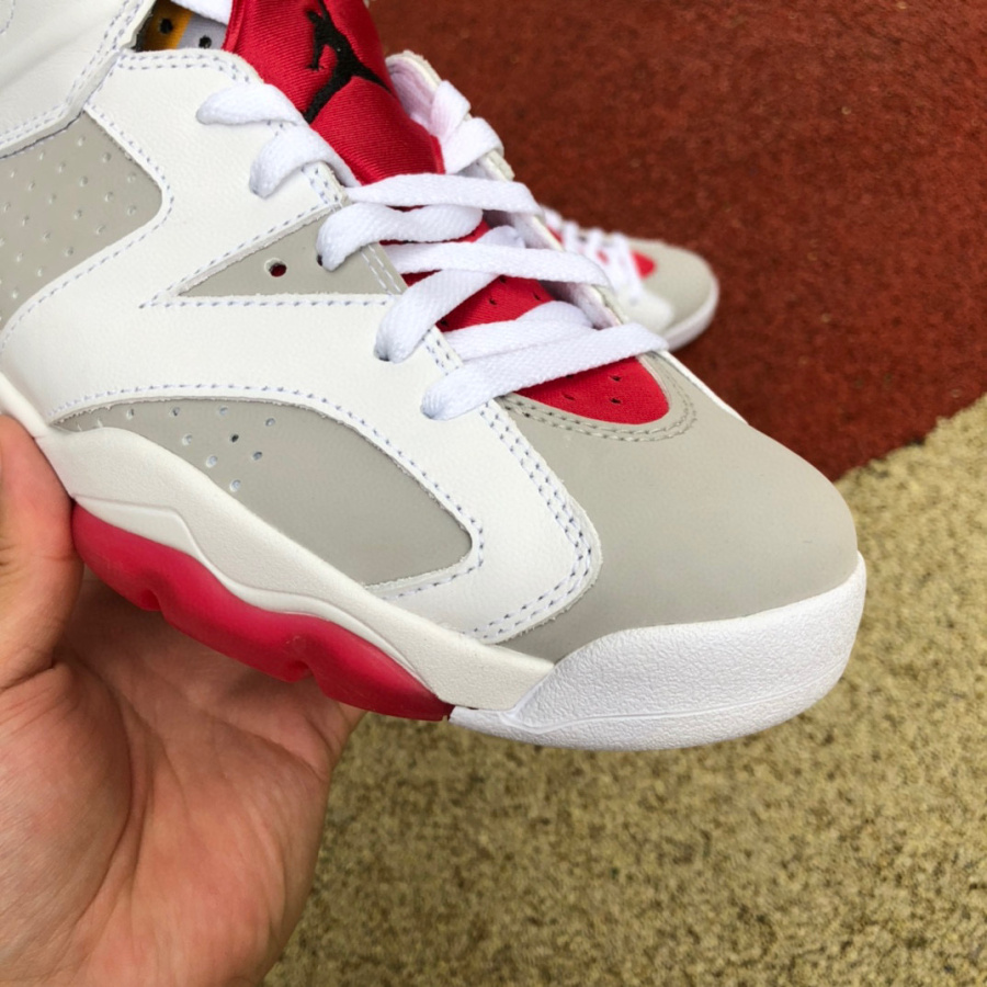 Air Jordan 6 Hare AJ6 Bugs Bunny White Red Egg basketball shoes