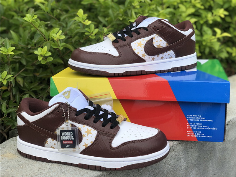 Supreme x Nike SB Dunk Low “Barkroot Brown”