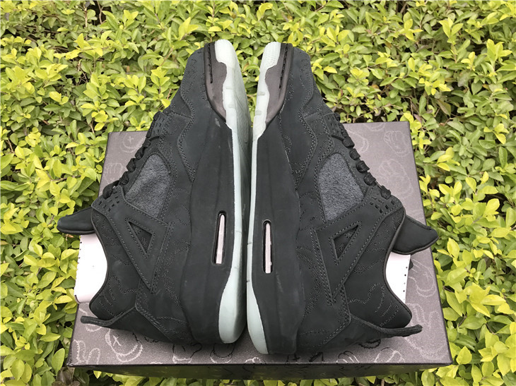 KAWS x Air Jordan 4 Black