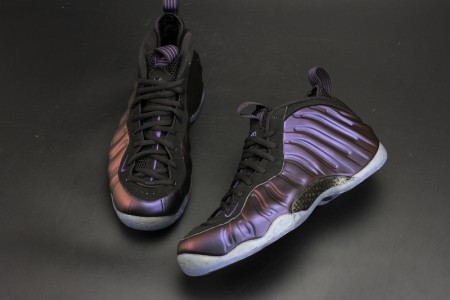 Nike Air Foamposite One Eggplant Black/ varsity purple mens