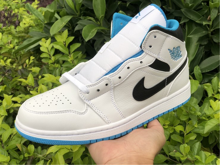 Air Jordan 1 Mid“ Laser Blue”