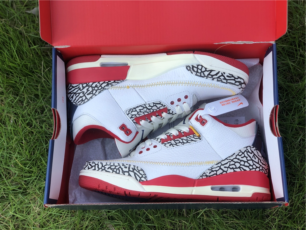 Air Jordan 3 “White Red Blue”