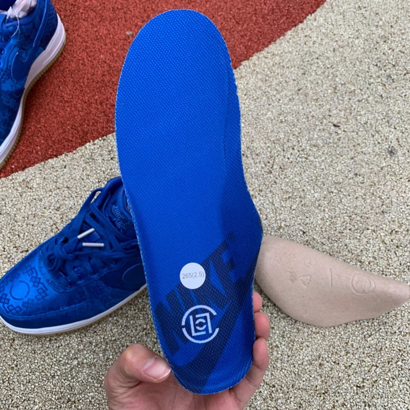 CLOT x Nike Air Force 1 Low Blue