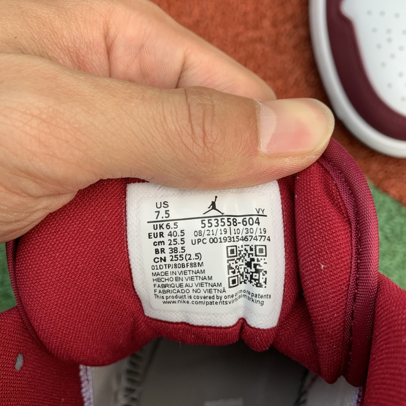 Air Jordan 1 Low Noble Red