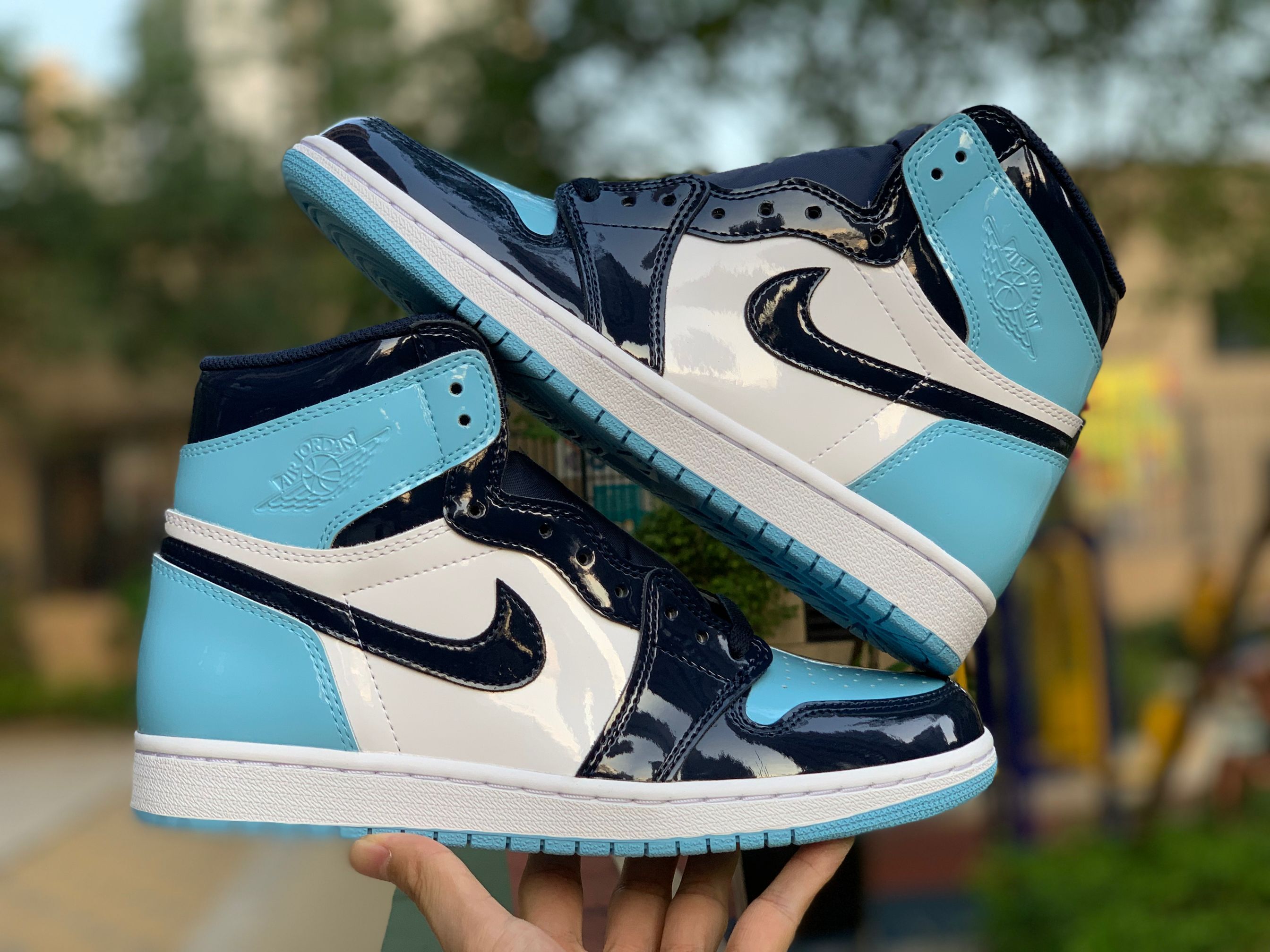 Air Jordan 1 “UNC Patent”