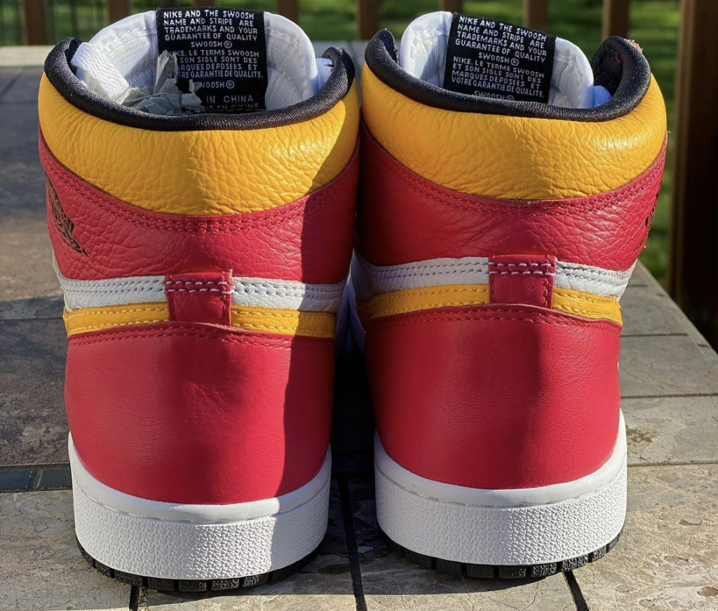 Air Jordan 1 High OG Light Fusion Red