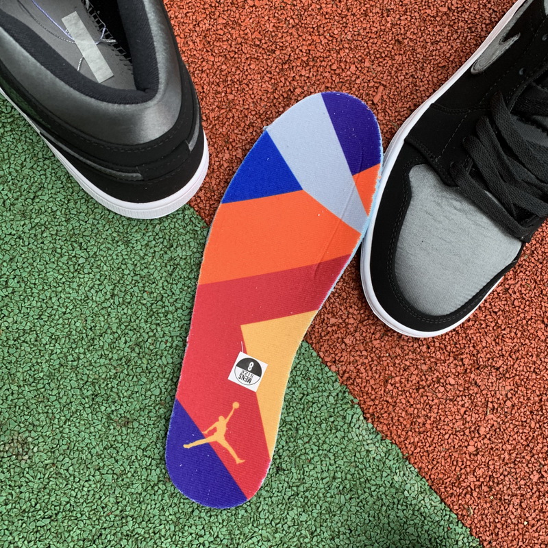 Jordan 1 Mid Nylon Black Anthracite