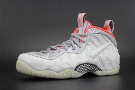 NIKE AIR FOAMPOSITE PRO PRM PURE PLATINUM mens