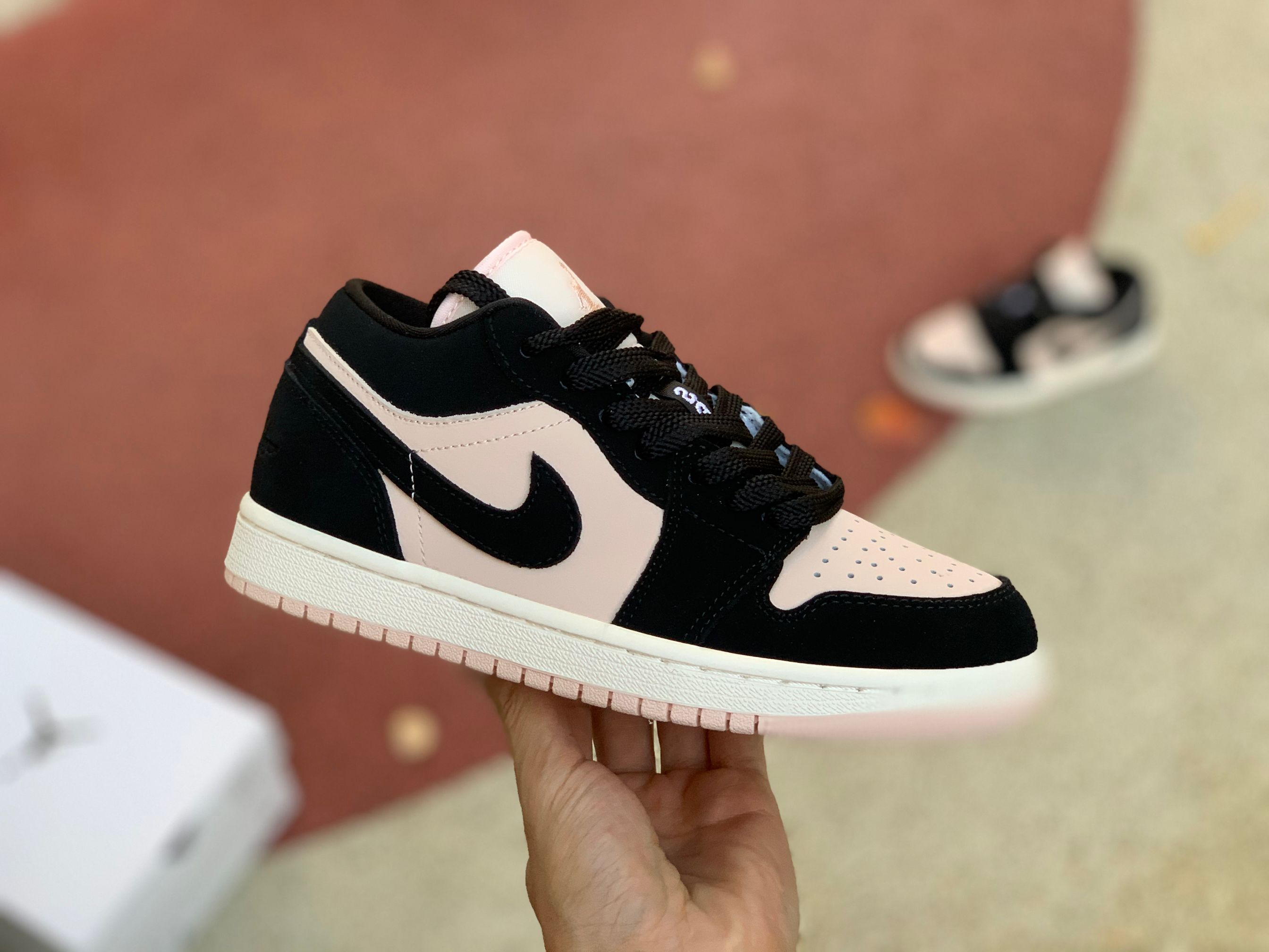 Air Jordan 1 Low Black Guava Ice