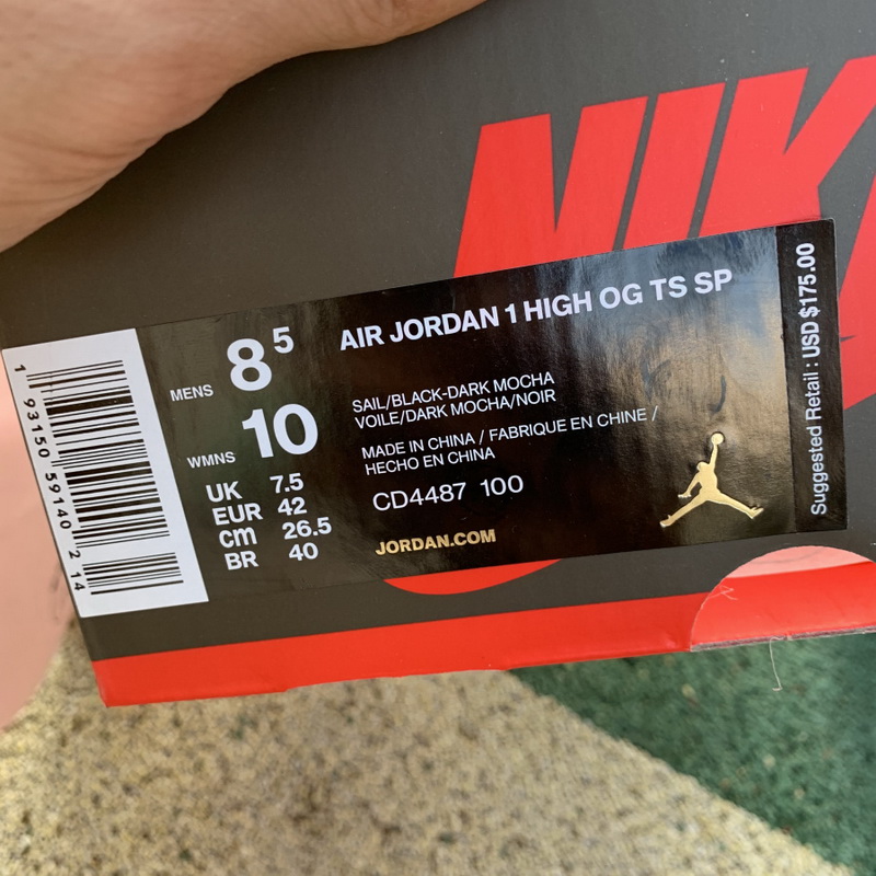 Travis Scott x Air Jordan 1 High OG TS SP