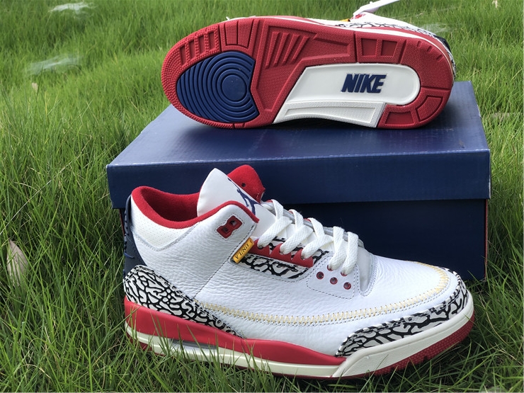 Air Jordan 3 “White Red Blue”