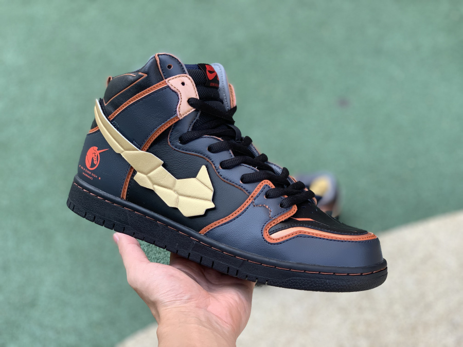 Nike SB Dunk High Gundum Black