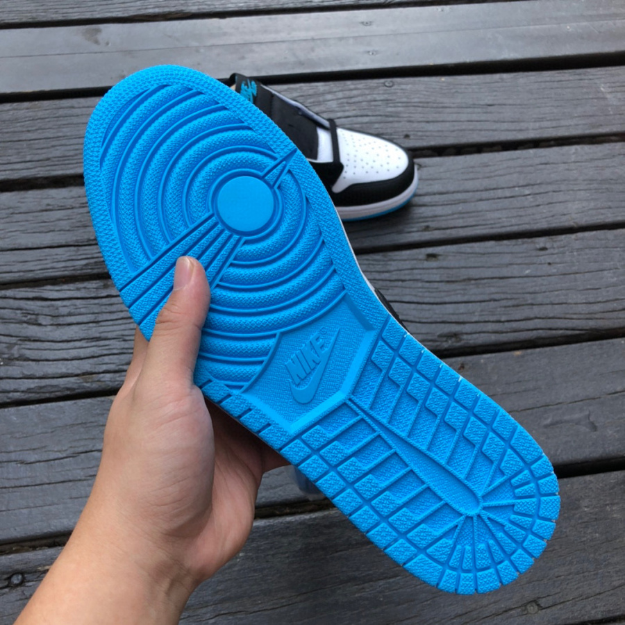 Air Jordan 1 Low OG UNC AJ1 Low-top black, white, and blue